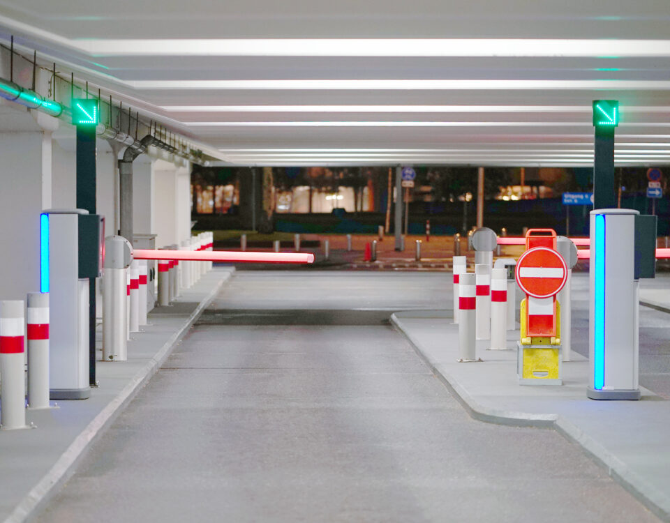 automatic parking gate